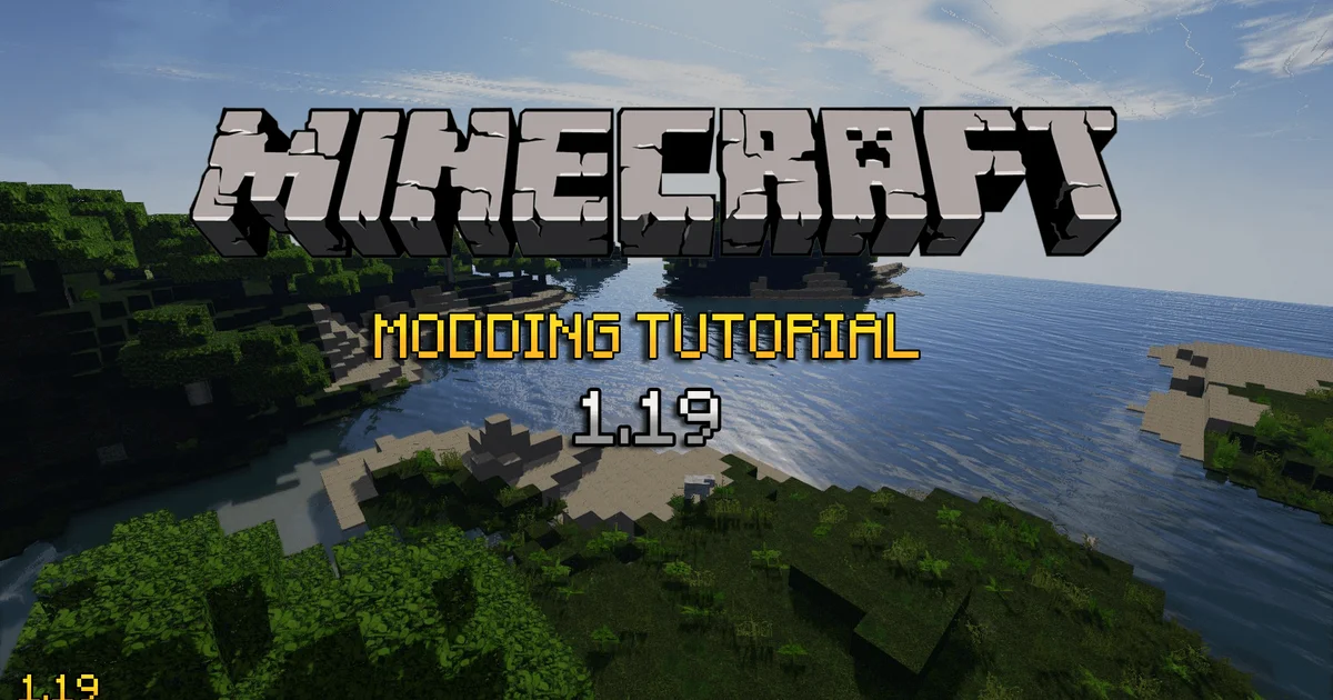 Minecraft 1.19 (forge) modding tutorial | Shane Yu